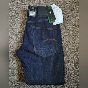 NWT G-Star Raw Arc 3D Denim Dark Wash Jeans 30/32